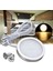 2x 12V LED Işık Rv Camper Trailer Tekne Iç Tavan Aşağı Tavan Lambası Sıcak Beyaz (Yurt Dışından) 5