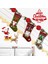 Noel Dekorasyon Hediye Yüzü Olmayan Bebek Noel Çorap Kolye Noel Baba Çocuk Noel Hediyesi Çanta Yeşil (Yurt Dışından) 2