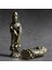 Minyatür Buda Guan Yin Bodhisattva Bronz Buda Bronz Heykeli Küçük Peyzaj Dekorasyon Antik Bronz Eşya (Yurt Dışından) 3