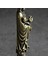 Minyatür Buda Guan Yin Bodhisattva Bronz Buda Bronz Heykeli Küçük Peyzaj Dekorasyon Antik Bronz Eşya (Yurt Dışından) 5