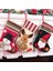 3 Paket Noel Çorap Noel Baba Kardan Adam ve Noel Tatil Partisi Dekorasyonu Için Ren Geyiği, A (Yurt Dışından) 5