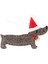 4 Adet Noel Süsleri Noel Hediyesi Dachshund Noel Ağacı Dekorasyon Bebek Kolye Ev Için Süslemeleri Asın (Yurt Dışından) 3