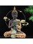 4x Buda Heykeli Tayland Heykel Reçine El Yapımı Budizm Hindu Feng Shui Heykelcik Meditasyon Ev Dekor Süsleme (Yurt Dışından) 3