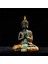 4x Buda Heykeli Tayland Heykel Reçine El Yapımı Budizm Hindu Feng Shui Heykelcik Meditasyon Ev Dekor Süsleme (Yurt Dışından) 4