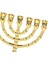 2x Altın Yahudi Menorah Mumluklar Dinler Şamdan Hanuka Şamdanlar 7 Şube Menora -L (Yurt Dışından) 5