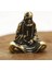 2x Retro Pirinç Dharma Buda Mini Heykeli Bodhidharma Usta Figürler Masa Dekorasyon El Sanatları Hediyeler Minyatürler (Yurt Dışından) 3