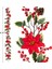 5 Adet 6.3ft Kırmızı Berry Noel Çelenk, Yapay Atatürk Çiçeği Çelenk, Çam Kozalakları ile Noel Berry Çelenk (Yurt Dışından) 1