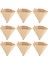 200PCS Kahve Filtreleri Kağıtları, 2 Koni Kağıdı, 1-4 Bardak, V60 Için Doğal Kağıt Kahve Filtresi, Kahve Damlatıcı Konileri (Yurt Dışından) 3