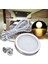 4x 12V LED Işık Rv Camper Trailer Tekne Iç Tavan Aşağı Tavan Lambası Sıcak Beyaz (Yurt Dışından) 5