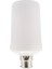LED Alev Efektli Ampul E27, Dekoratif Gerçekçi Yangın Yerçekimi Ampul, Festival Dekorasyon Lambası, Beyaz A (Yurt Dışından) 1