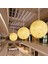 , Rattan ve Top Avize Bireysel Yaratıcılık Küresel Rattan Yuva Abajur (Yurt Dışından) 4