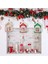 3 Adet Noel Ağacı Veya Oda Dekorasyonu Püskül Ev Ahşap Kolye Dıy Sürpriz Hediye (Yurt Dışından) 3