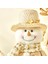 Noel Baba Noel Bebekler Noel Pencere Dekorasyonu Için Ayakta Figürler Noel Noel Baba Bebekler Heykelcik Tatil Dekor B (Yurt Dışından) 2