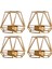16 Adet Metal Geometrik Tasarım Çay Işık Adak Mumluklar, Içi Boş Tealight Mumluklar (Yurt Dışından) 2
