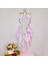 Çocuk Dream Catcher Tüy Duvar Dekorasyonu Kız Yatak Odası Çiçek Duvar Asılı Dekorasyon Mor (Yurt Dışından) 2