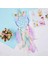 Çocuk Dream Catcher Tüy Duvar Dekorasyonu Kız Yatak Odası Çiçek Duvar Asılı Dekorasyon Mor (Yurt Dışından) 3