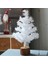 Mini Noel Ağacı Masa Üstü, Beyaz Noel Ağaçları Küçük Noel Ağacı Masaüstü Ev Noel Dekor Için Ahşap Tabanlı 40 cm (Yurt Dışından) 2