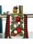 Keten Kırmızı ve Siyah Onay Ekose Noel Masa Koşucu 72 Inç Uzun Mevsimsel Kış Noel Masa Dekorasyonu (Yurt Dışından) 5