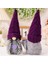 Gnomes Süslemeleri Mor El Yapımı Peluş Dekor Kış Tatili Sevgililer Günü Süsleri Tatil Hediyesi (Yurt Dışından) 4