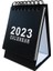 10 Adet Mini Masa Takvimi 2023 Şu Anda Aralık 2023'E Kadar Çalışıyor, Hediyeler Için 105X76MM Küçük Daimi Masa Takvimleri (Siyah) (Yurt Dışından) 1