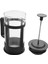 French Press Kahve ve Çay Makinesi 12OZ, Kalınlaştırılmış Borosilikat Cam Kahve Presi Paslanmaz ve Bulaşık Makinesinde Yıkanabilir (Yurt Dışından) 5