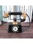 2x Endüstriyel Loft Retro Döner Telefon Modeli Mağaza Cafe Oturma Odası Vitrin Dekorasyon Dekorasyon Ateş Sahne (Yurt Dışından) 4