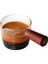 4x Cam Ölçüm Kabı Espresso Shot Bardağı 75ML Üçlü Sürahi Barista Tek Ağızlı Ahşap Saplı (Yurt Dışından) 1