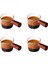 4x Cam Ölçüm Kabı Espresso Shot Bardağı 75ML Üçlü Sürahi Barista Tek Ağızlı Ahşap Saplı (Yurt Dışından) 2