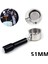 2x 51 mm Kahve Dipsiz Portafilter Delonghi EC680/EC685 Yedek Filtre Filtre Sepeti Kahve Aksesuarları (Yurt Dışından) 2