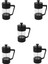 5x French Press Kahve ve Çay Makinesi 12 Oz, Kalınlaştırılmış Borosilikat Cam Kahve Presi Paslanmaz ve Bulaşık Makinesinde Yıkanabilir, Siyah (Yurt Dışından) 1