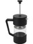 5x French Press Kahve ve Çay Makinesi 12 Oz, Kalınlaştırılmış Borosilikat Cam Kahve Presi Paslanmaz ve Bulaşık Makinesinde Yıkanabilir, Siyah (Yurt Dışından) 3
