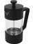 5x French Press Kahve ve Çay Makinesi 12 Oz, Kalınlaştırılmış Borosilikat Cam Kahve Presi Paslanmaz ve Bulaşık Makinesinde Yıkanabilir, Siyah (Yurt Dışından) 5