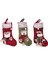 Adet Noel Çorabı Noel Baba Şekeri Çorap Noel Ağacı Dekor Çantası (Yurt Dışından) 1