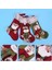 Adet Noel Çorabı Noel Baba Şekeri Çorap Noel Ağacı Dekor Çantası (Yurt Dışından) 5
