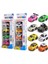 Çocuk Oyuncakları Çizgi Film Animasyonu S Versiyonu Beetle Off-Road Araba Modeli Sahne Kombinasyonu Seti (Çizgi Film Alaşım Araba (Yol Işaretleri Olmadan 4 Set) B Tipi) (Yurt Dışından) 3