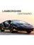 Lamborghini LP770 Gini Spor Araba Araba Modeli Döküm Araba Modeli Oyuncak Çocuk Ses ve Işık Geri Çekin Araba Çinko Alaşım Oyuncaklar Çocuklar Için Hediye (Siyah) (Yurt Dışından) 4