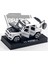 Beyaz Brabus [altı Kapı + Ses ve Işık + Teşhir Tabanı] 1:32 Alaşım Araba Modeli Simülasyon Ses ve Işık Kapısı Off-Road Araba Modeli Çocuk Oyuncak Araba Süsleri (Yurt Dışından) 1