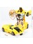(Iki Adet) Çarpışma Deformasyon Oyuncak Araba Autobot Robot Atalet Etkisi Bir Düğme Deformasyon Araba Çocuk Hediye (Yeni Rambo Sarı Renkli Kutu) (Yurt Dışından) 1