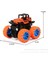 Turuncu 4 Adet Çocuk Oyuncağı Dört Tekerlekten Çekiş Atalet Dublör Off-Road Araç Modeli Çocuk Oyuncak Araba Oyuncak Hediye (Yurt Dışından) 2