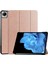Vivo Pad 11" Için, Üç Katlı Akıllı Tablet Kılıfı, Pc Arka Kapağı Ince Kapak Çoklu Görünüm Standı Vivo Pad 11" Için Sert Kılıf Kapağı Otomatik Uyutma/uyandırma Tablet Kılıfı Pembe Altın (Yurt Dışından) 1