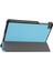 Galaxy Tab A7 Lite Kapak 8.7" 2021 SM-T220 T225 Için, 8.7" Samsung Galaxy Tab A7 Lite 2021 Için Ince Hafif Kapak Standı Kılıfı - Mavi (Yurt Dışından) 4