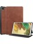 Galaxy Tab A7 Lite 8.7" 2021 Kapak SM-T220/225 Için, Ince Hafif Folyo Stand Pu Deri Kılıf Samsung Galaxy Tab A7 Lite 2021 Tablet Için Yumuşak Tpu Arka Kapak, Kahverengi (Yurt Dışından) 1