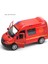 (2 Parça) Alaşım Ambulans Çocuk Oyuncak Araba Modeli 120 Itfaiye Aracı Çocuk Hediye (Orta Alaşım Itfaiye Aracı [sessiz Işık/açık Kapı]) (Yurt Dışından) 1