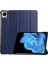 Vivo Pad 11" Için, Üç Katlı Akıllı Tablet Kılıfı, Pc Arka Kapağı Ince Kapak Çoklu Görünüm Standı Vivo Pad 11" Için Sert Kılıf Kapağı Otomatik Uyutma/uyandırma Tablet Kılıfı Koyu Mavi (Yurt Dışından) 1