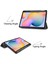 Samsung Galaxy Tab S6/tab S6 Tablet Kılıfı 10.4" Için, Birinci Sınıf Deri, Ince ve Hafif, Otomatik Uyku/uyandırma Sert Üç Katlı Stand Kapağı (P610/P615) Siyah (Yurt Dışından) 3