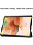 Samsung Galaxy Tab S7 Fe 12.4" 2021 / Galaxy Tab S7+ 12.4" 2021T730/T736 Için, Esnek Tpu Arka Kapak Otomatik Uyku/uyandırma Özellikli Hafif Üç Katlı Stand, Koyu Mavi (Yurt Dışından) 3