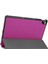 Lenovo Tab P11 Pro Case 11" 2021 (TB-J607F ), Lenovo Tab P11 Pro 11" Tablet Için Ince Hafif Akıllı Kapak Üç Katlı Parantez Folyo Kılıf 2021'DE Çıktı - Mor (Yurt Dışından) 4