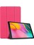 10,4 Inç (SM-T500 T505 ) Için, 10,4 Inç Samsung Tab A7 Tablet 2020 Için Koruyucu Stand Kılıfı Sert Kabuk Kapağı - Gül Kırmızısı (Yurt Dışından) 1
