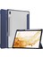 Samsung Galaxy Tab S8+ 12.4 2022 (SM-X800/X806) / Tab S7 Fe 12.4-Inch 2021 / Tab S7 Plus 12.4 2020 Için S Pen Standlı, Otomatik Uyandırmalı Şeffaf Tablet Arkası, Koyu Mavi (Yurt Dışından) 1