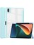 Mi Pad 5 11.0 Inç Için, Akıllı Ince Üç Katlı Stand ve Kalem Tutacağı Otomatik Uyutma/uyandırma Kapağı, Mi Pad 5 Pro 5g 2021 Için Şeffaf Şeffaf Arka Kapak - Mavi (Yurt Dışından) 1